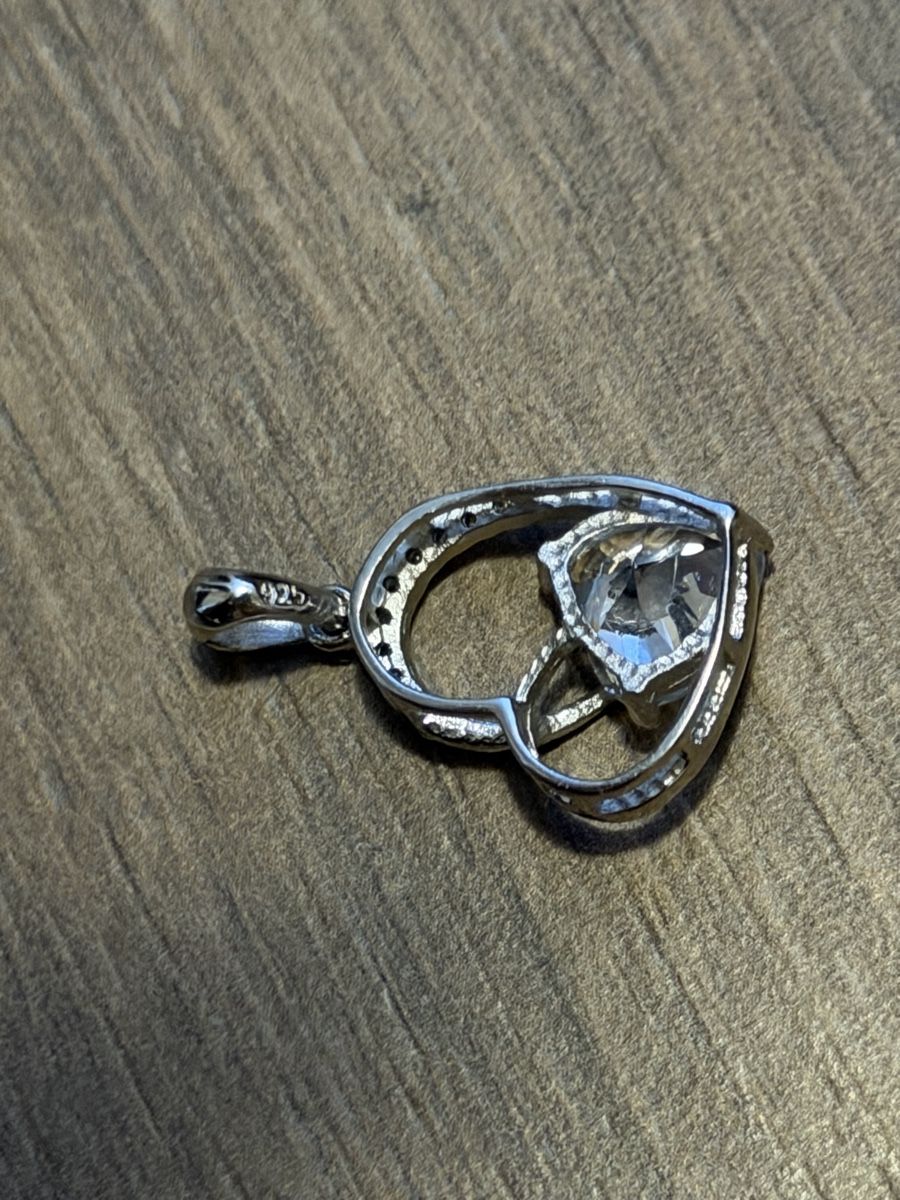 Ciondoli: Pendentif cœur en argent 925. – Usato da Réchy venduto da Murielrosa 1
