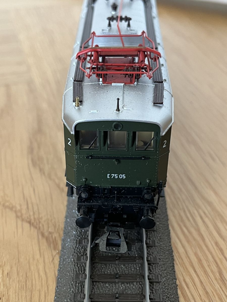 Märklin Modelleisenbahnen: DR BR E 75 Märklin digital – Gebraucht aus Basel von Re620_11627 2