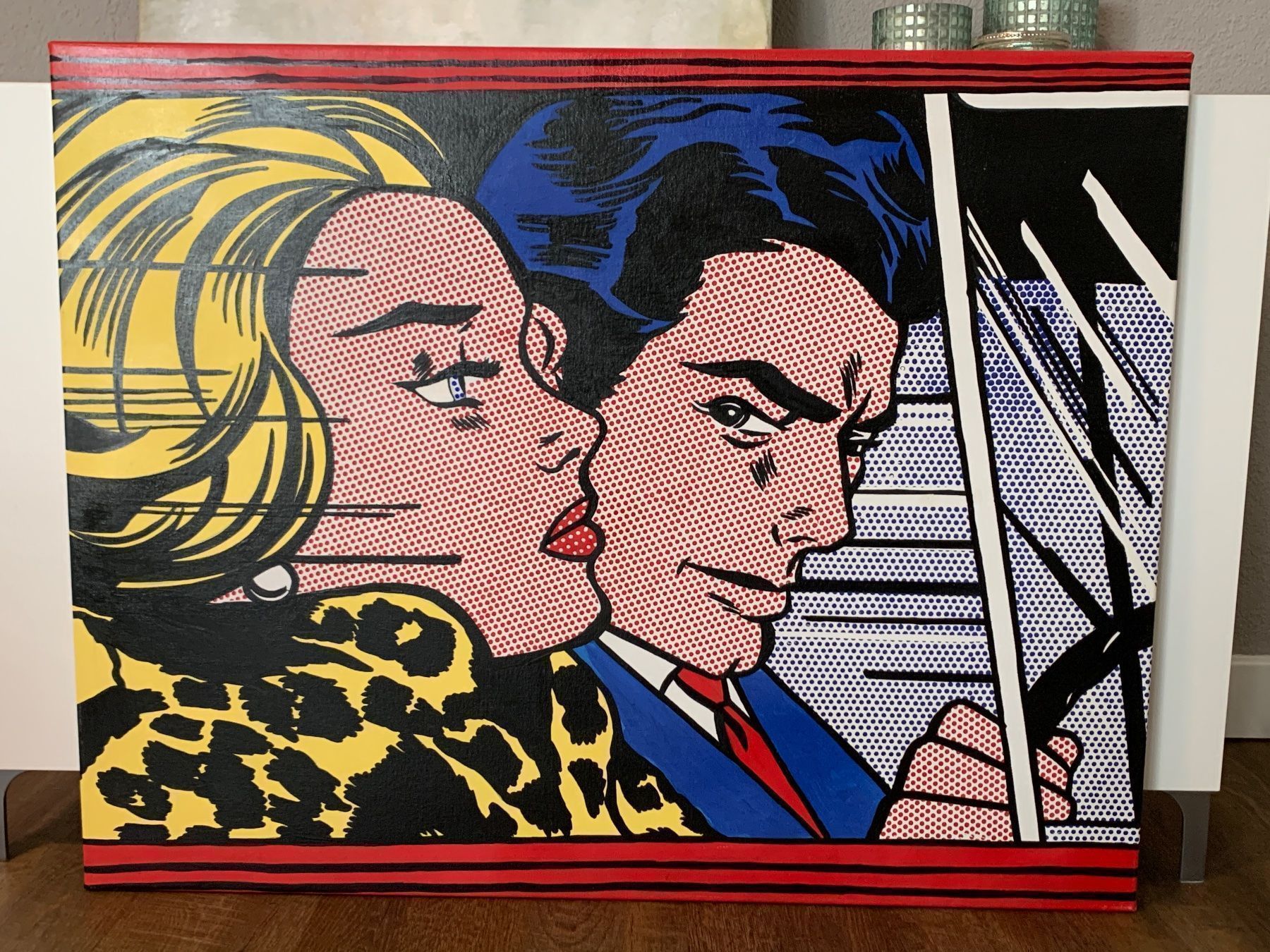 Poster & Bilder: Pop Art Roy Lichtenstein Leinwand – Gebraucht aus Wallisellen von preloved.fastfashion