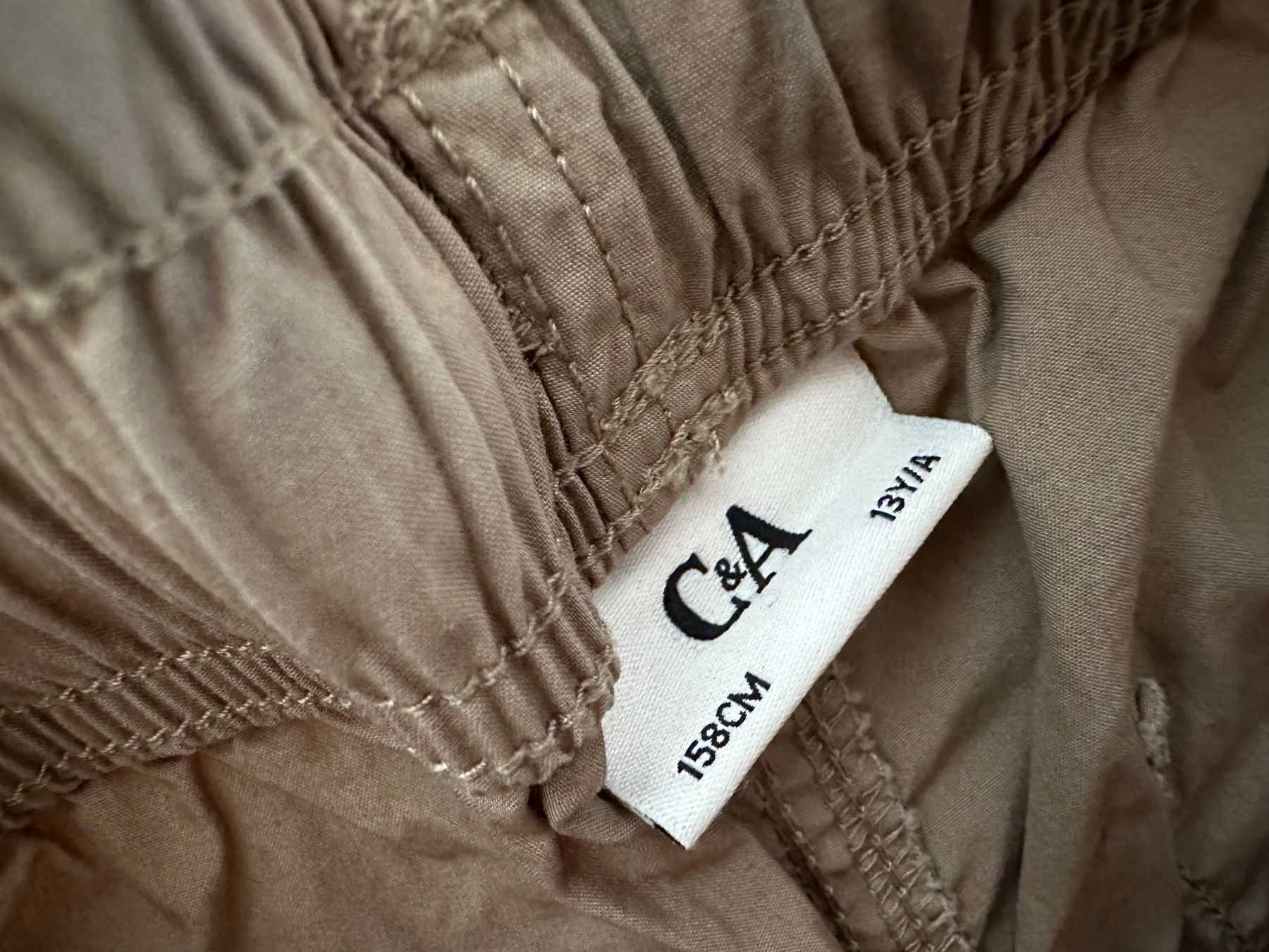 C&A Pantaloni: C&A Cargohose Gr. 158, beige – Nuovo (secondo la descrizione) da Sissach venduto da tapasu 4