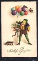 Ein Frosch mit Luftballonen, Maikäfer, 