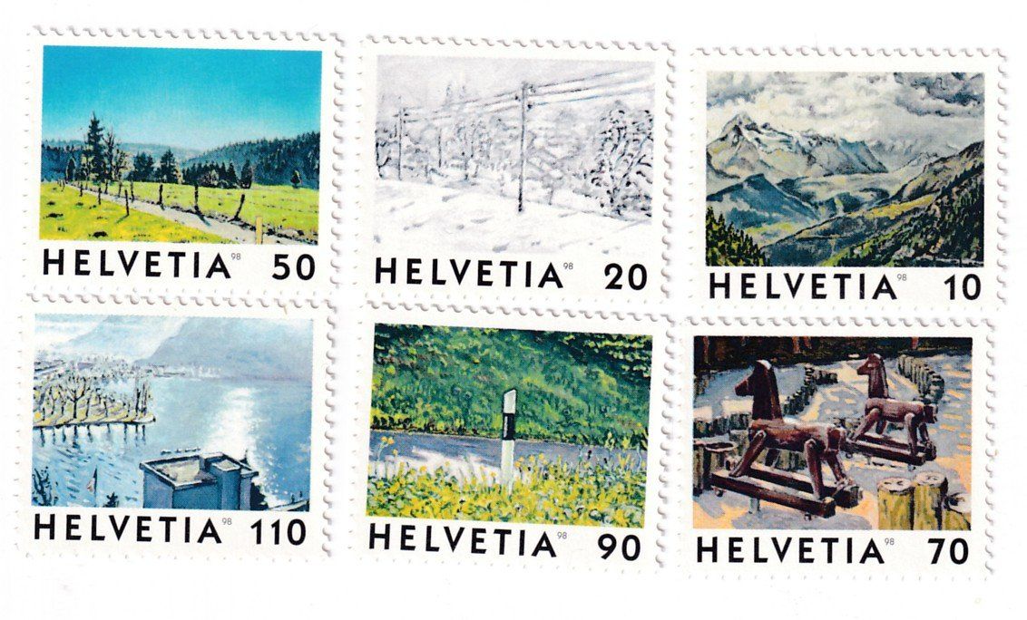 Tous les timbres: Schweiz  1998  ** – Neuf (Voir description) à Neuchâtel par karlpierrino