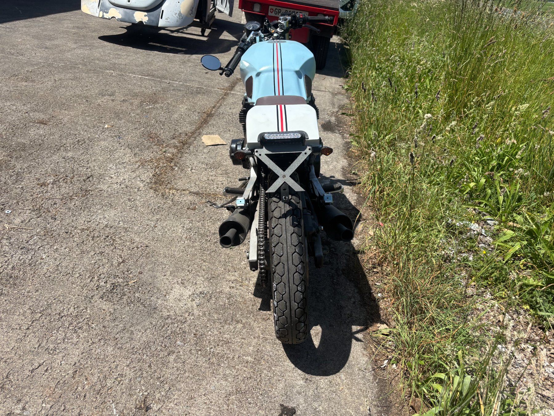 Suzuki Strasse: Suzuki GN 71 – Defekt aus Reichenburg von Roxy002 2