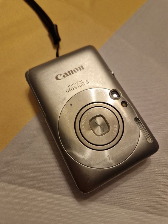 Canon Digital IXUS 100 IS Appareil photo numérique argenté (D'occasion ...