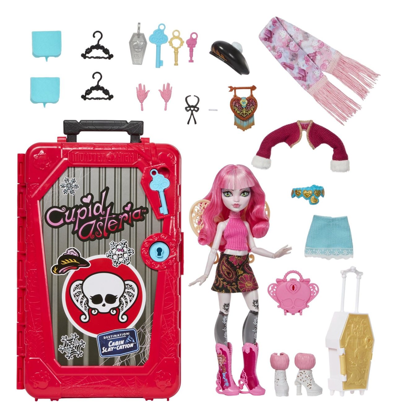 Bambole: Monster High Skulltimate Secrets Poupée Cupid Asteria – Nuovo e nell'imballaggio originale da St-Imier venduto da ATTAKSHOP 3