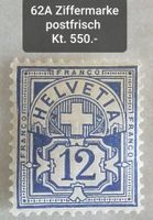 ST230)) 62A, Ziffermarken postfrisch Kt. 550.-