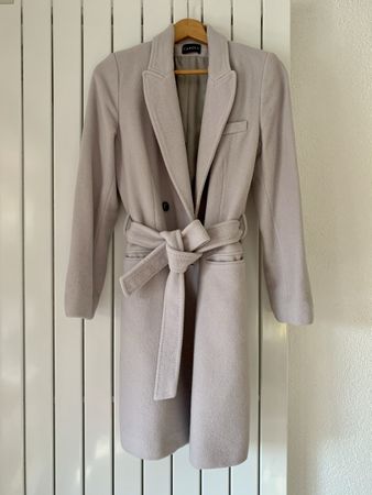 Élégant manteau en laine Caroll 36/38