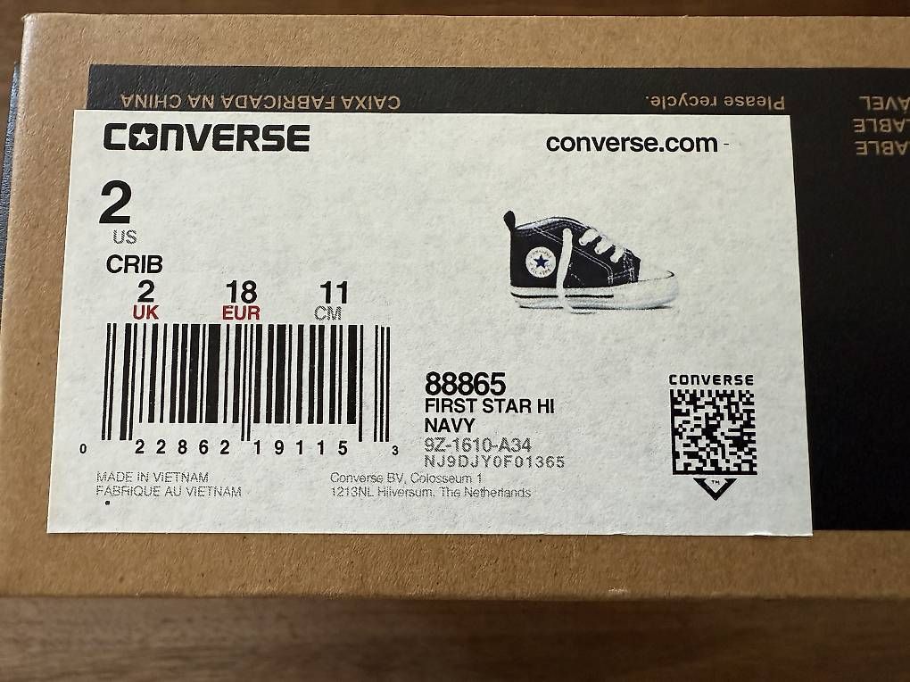 Converse Scarpe per ragazzi: Neue Baby Converse Gr. 18 – Nuovo e nell'imballaggio originale da Seltisberg venduto da annalena1989 2