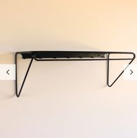 Wandgarderobe aus Metall, 78x28x28 cm