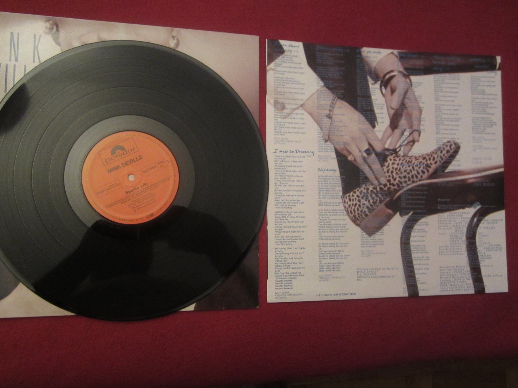 Schallplatten: Mink Deville LP Save The Last Dance (MADE IN GERMANY 1985) – Gebraucht aus Volketswil von nemo2000 4