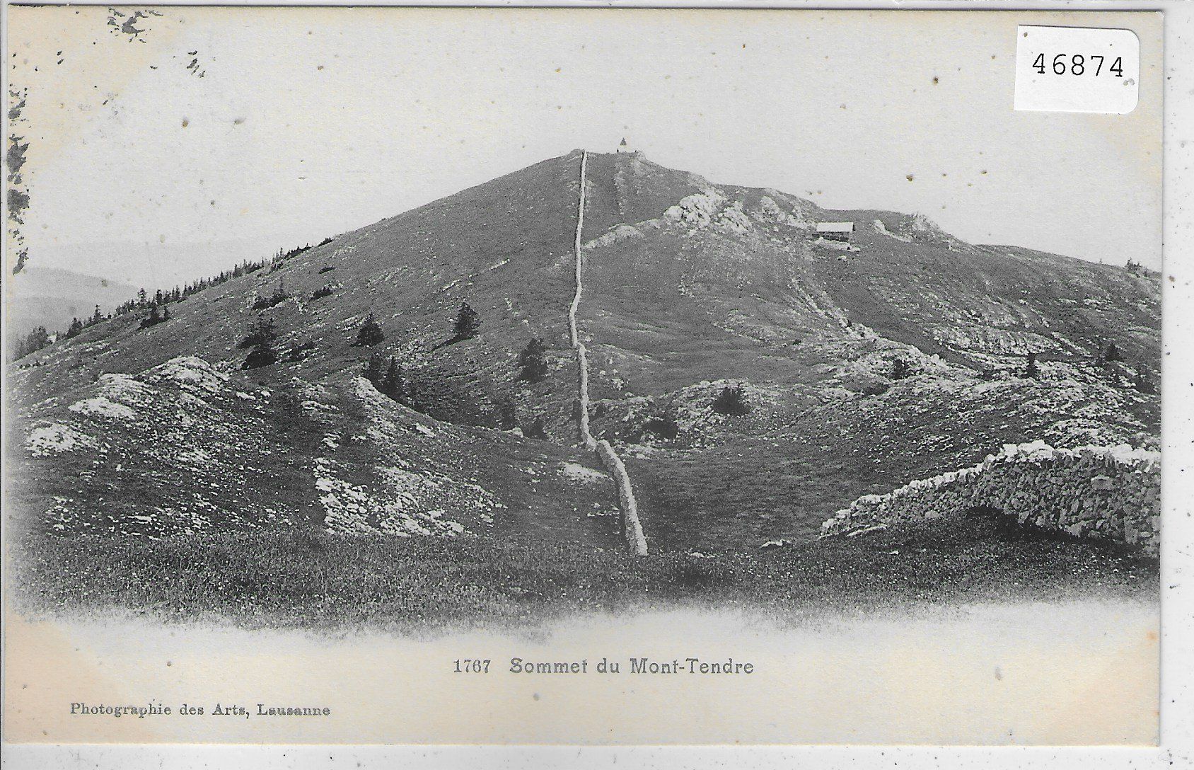 Cartoline postali: Sommet du Mont-Tendre – Usato da Ettingen venduto da Kartenplanet