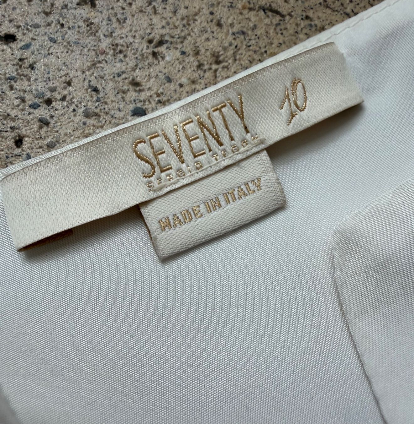 Chemisiers: SEVENTY BY SERGIO TEGON Seidenbluse 🤍 – D'occasion à Zürich par ClosetQueen 8