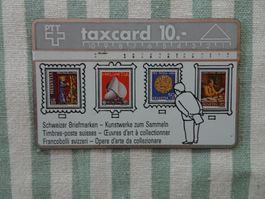 PTT Taxcard - Wert: Fr. 10.- - Schweizer Briefmarken - M19