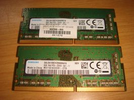 2 stück 8gb ddr4 2666 RAM für Laptop.