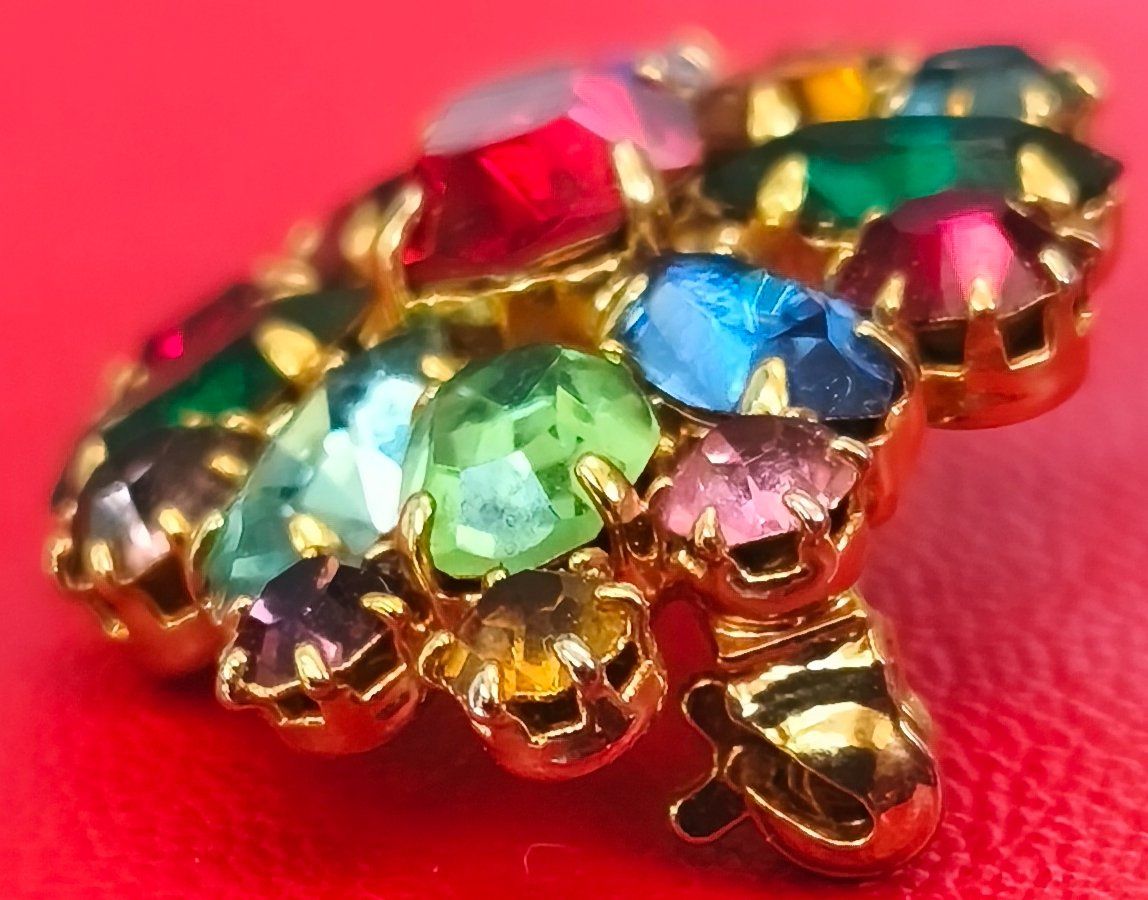 Broschen & Nadeln: Brosche mit Glassteinen Modeschmuck, fairer Versand – Gebraucht aus Zürich von Tanteemma369 6