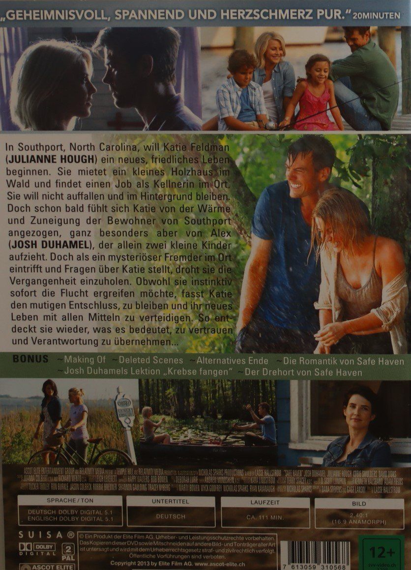 Alle DVDs: Safe Haven – Gebraucht aus Luzern von CONTENTI 2