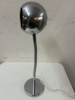 Designer Augapfel-Schreibtischlampe Chromstahl  60iger Jahre
