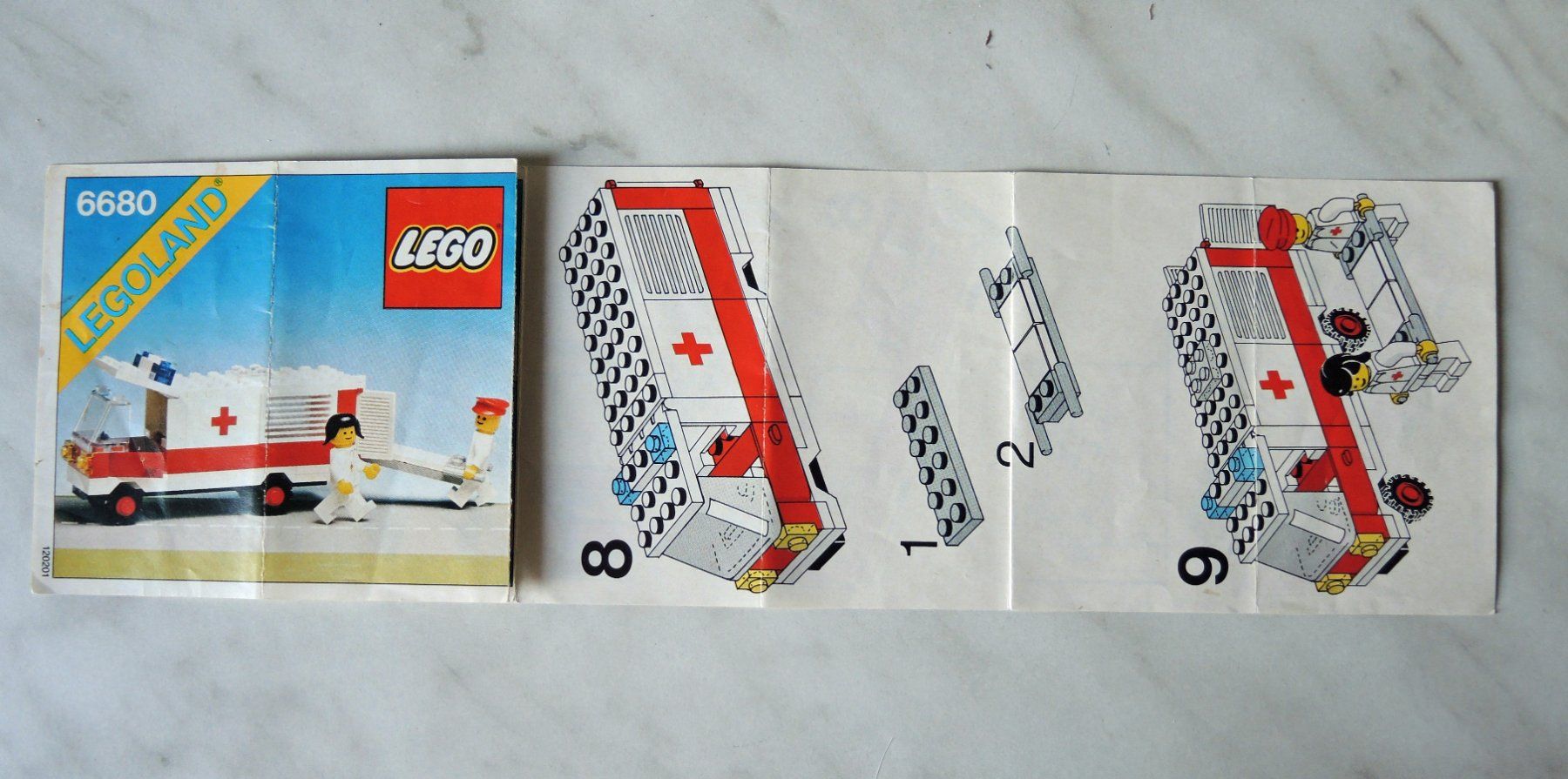 Lego Giocattoli: Ambulanz, Set 6680  (1981) – Usato da Burgdorf venduto da ursla50 4