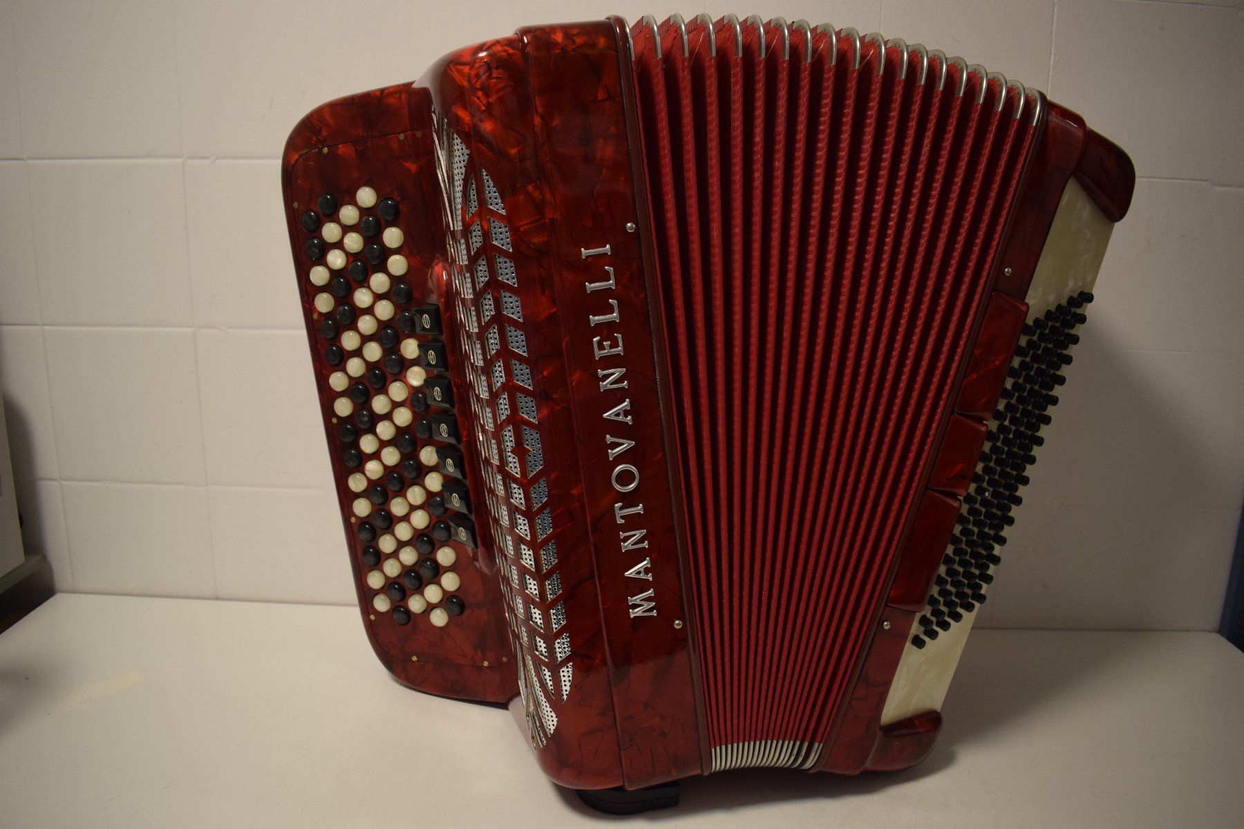 Strumenti musicali: Akkordeon chromatisch Mantovanelli – Usato da Zürich venduto da baumusik 6