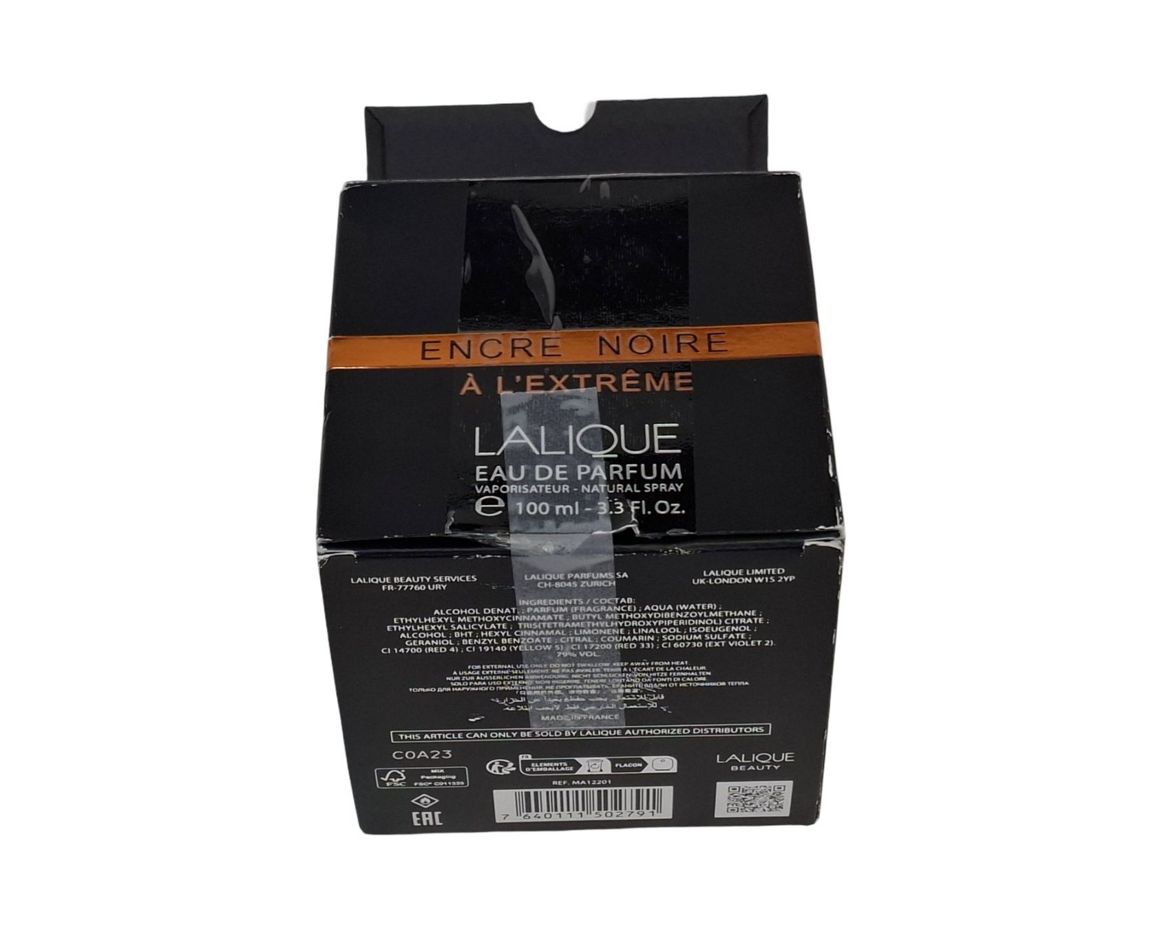 Lalique Profumi & Eau de Toilette: LALIQUE encre noire eau de Parfum – Nuovo (secondo la descrizione) da Wil SG venduto da Restwert_Wil 3