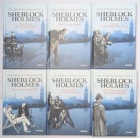 6x Sherlock Holmes Bücher - Sir Arthur Conan Doyle