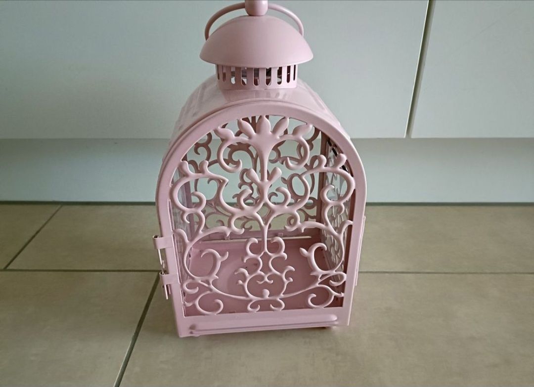 Laternen: romantische Laterne in rosa – Gebraucht aus Oberrieden von smarties949 2