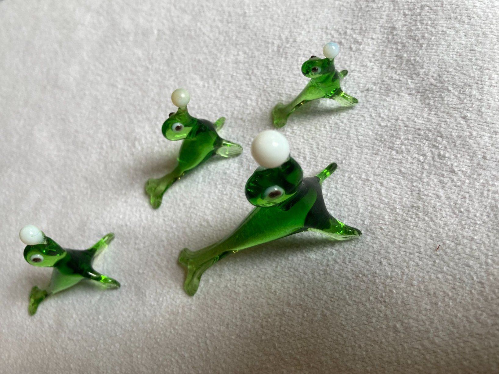 Murano Bicchieri: Glas Miniature Seelöwen Murano 5 Teile – Usato da Rickenbach Sulz venduto da bea_7ssd 1