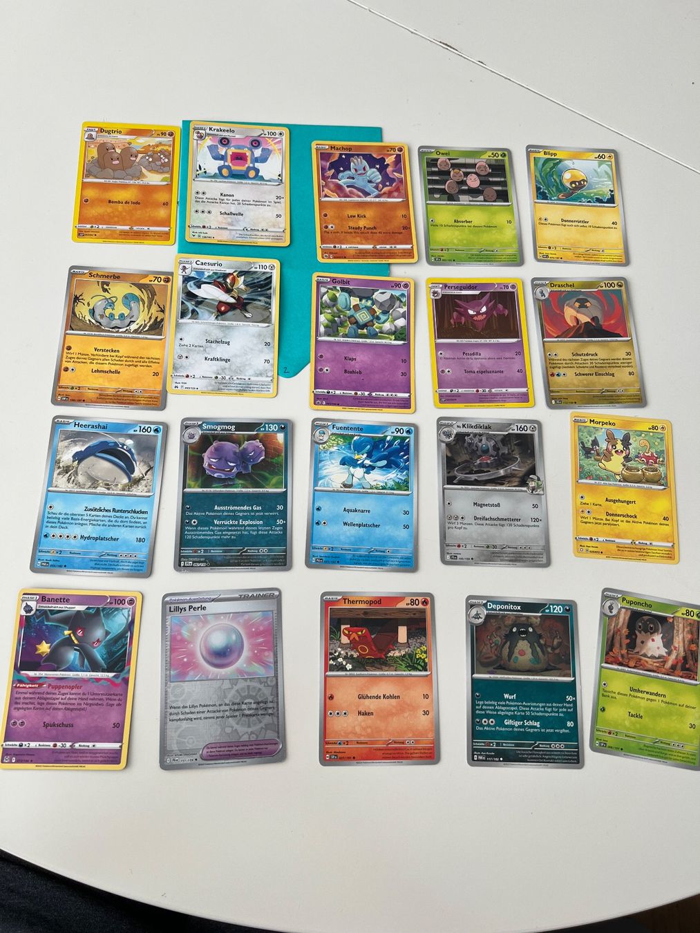 Pokémon Carte collezionabili: 20 Pokemon Karten Set diverse Modelle – Usato da Neuhaus SG venduto da Tanjach