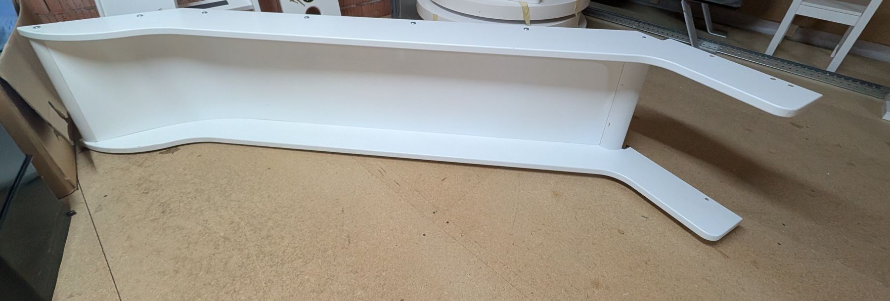 Flexa Letti: Kinderbett Flexa White mittelhoch mit Leiter und Rutsche – Usato da Hirschthal venduto da dor_878b 6