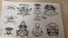 Temporary Tattoos Piraten