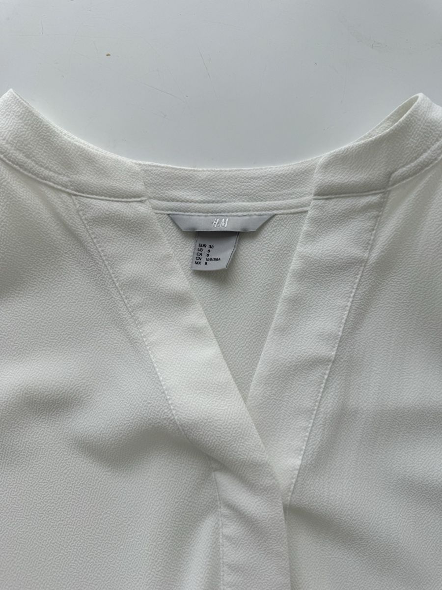 H&M Camicette: Elegant White Blouse, Size 38 – Nuovo (secondo la descrizione) da Zürich venduto da forestF4iry 3