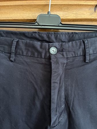 Chino, schwarz, Gr. 40 (slim fit), Massimo Dutti