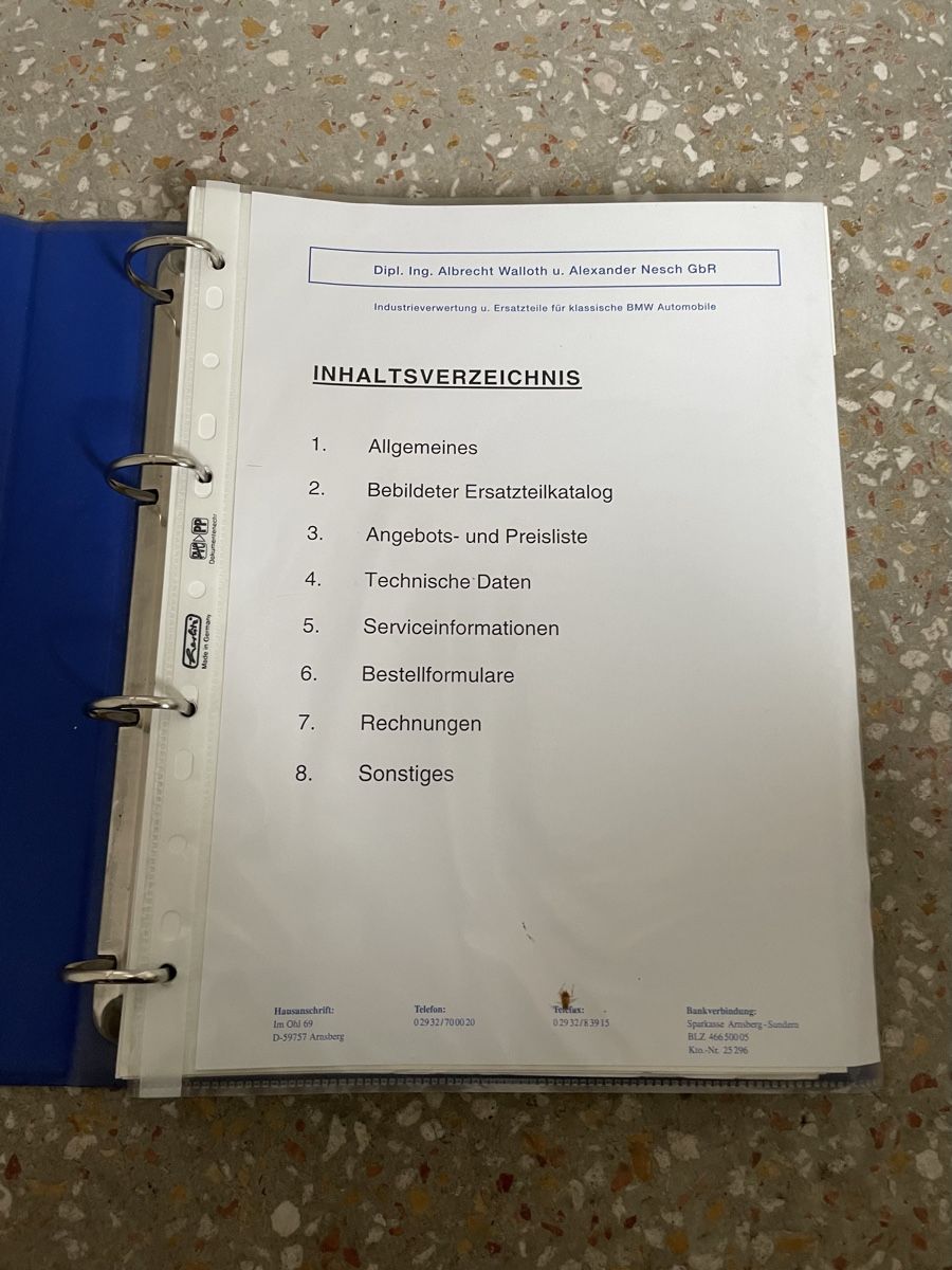 Libri: BMW 2000 CS Ersatzteilkatalog – Usato da Tenero venduto da pardo7 1