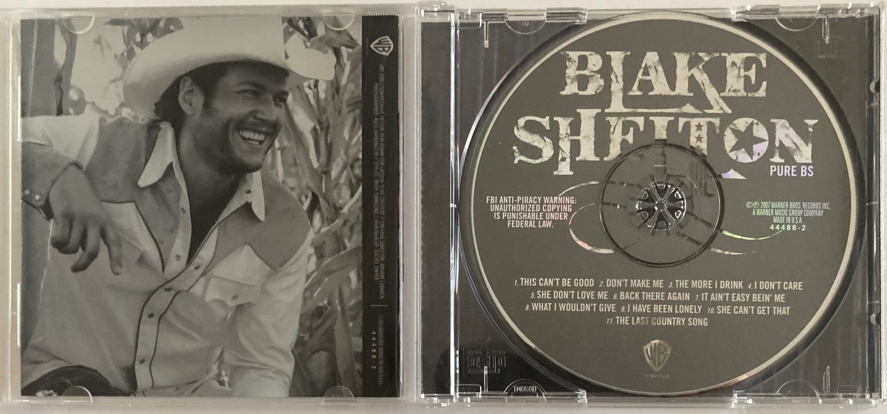CDs: BLAKE SHELTON  - PURE BS – D'occasion à Poliez-Pittet par Newtown-Records 2