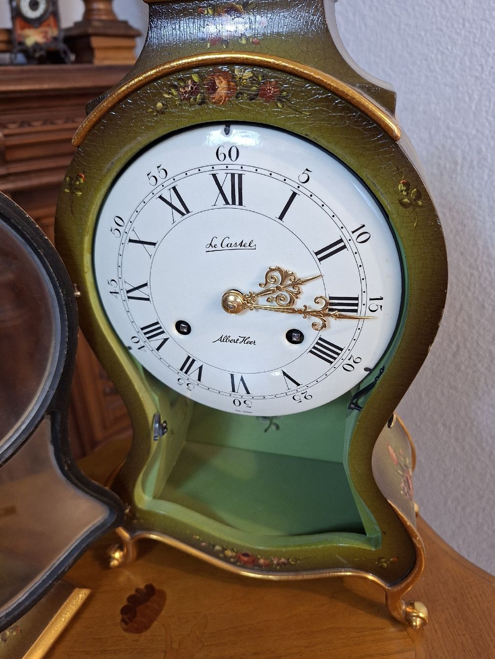 Orologi da terra & Orologi da parete: Schweizer Pendule Le Castel Albert Heer Le Castel – Usato da Steffisburg venduto da ZeitReise_ 1