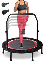 Mini Trampolin Faltbar Indoor Fitness Rebounder mit Griff