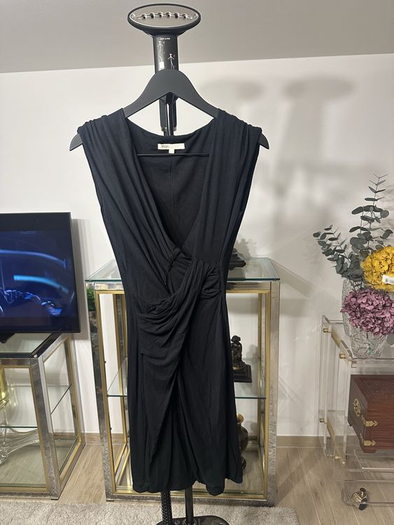 Robe Maje Noire Et Blanche - Taille 42 - Style Robe-pull En Polyester - Neuf Avec étiquettes