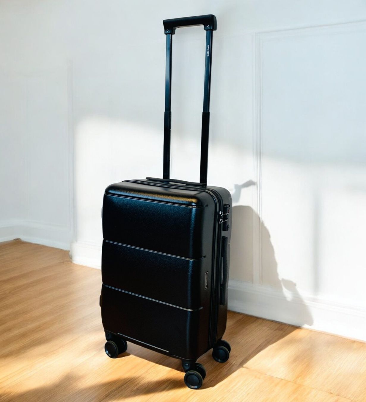 Valigie: Handgepäck Polycarbonat 55CM Gr. M gateBAG SCHWARZ NEU – Nuovo e nell'imballaggio originale da Bergdietikon venduto da shopAgent 5