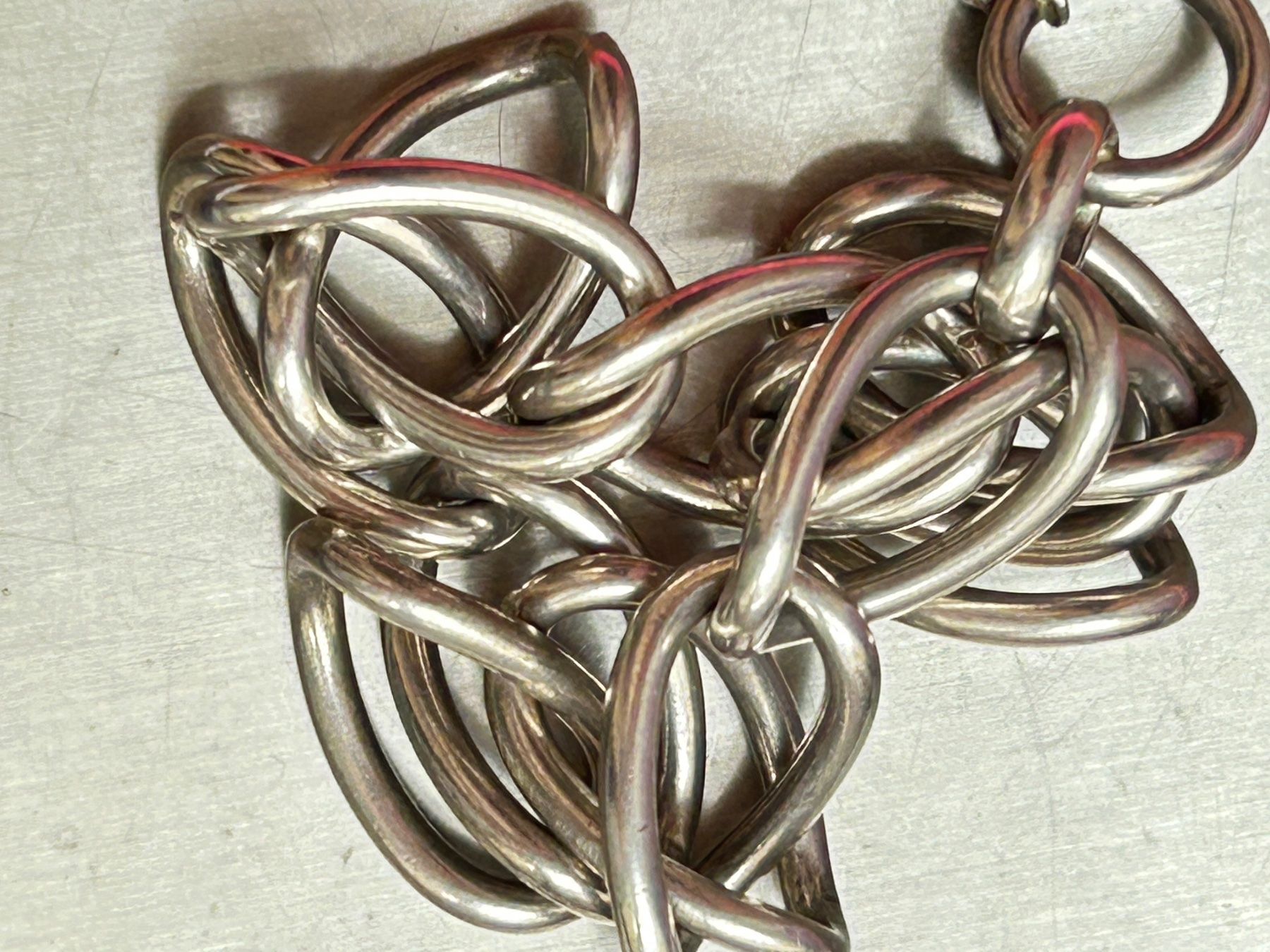 Armbänder & -reifen: Vintage Armbandkette "easygoing" 800er Silber – Gebraucht aus Dittingen von Bijoubelle 8
