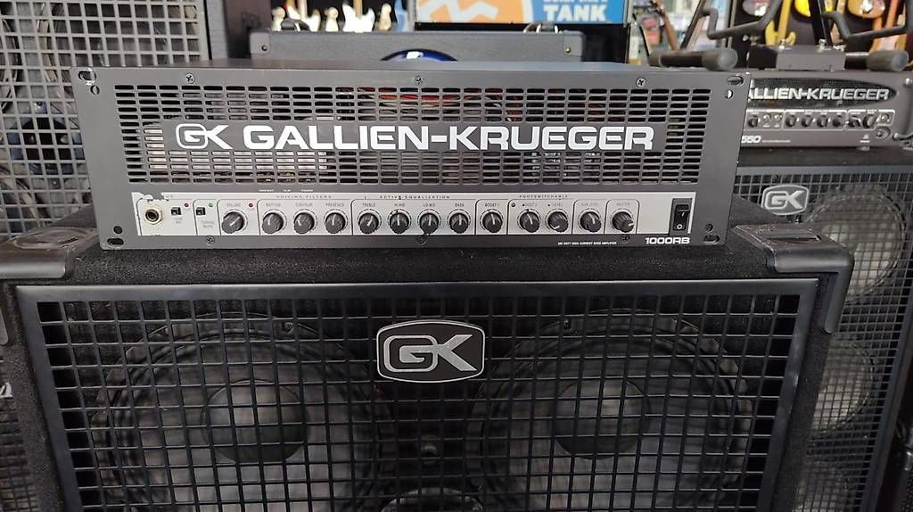 Amplificatori: Gallien Krueger 1000RB – Usato da Schlieren venduto da Basscenter 1