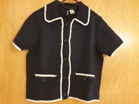 Cardigan neuf, S, navy