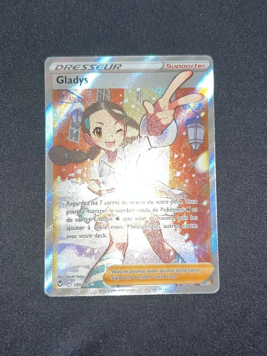 Pokémon Carte collezionabili: Gladys Dresseur FRançais 189/195 – Nuovo (secondo la descrizione) da Genève venduto da Jojo_pokemon 2