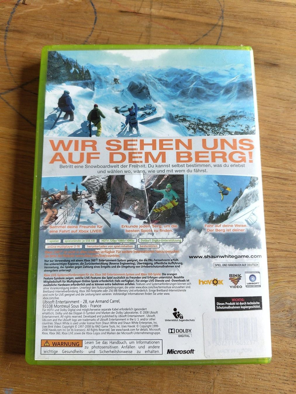 Microsoft Giochi: ShaunWhite Snowboarding - Xbox 360 – Usato da Kloten venduto da SuperRetroPixels 1