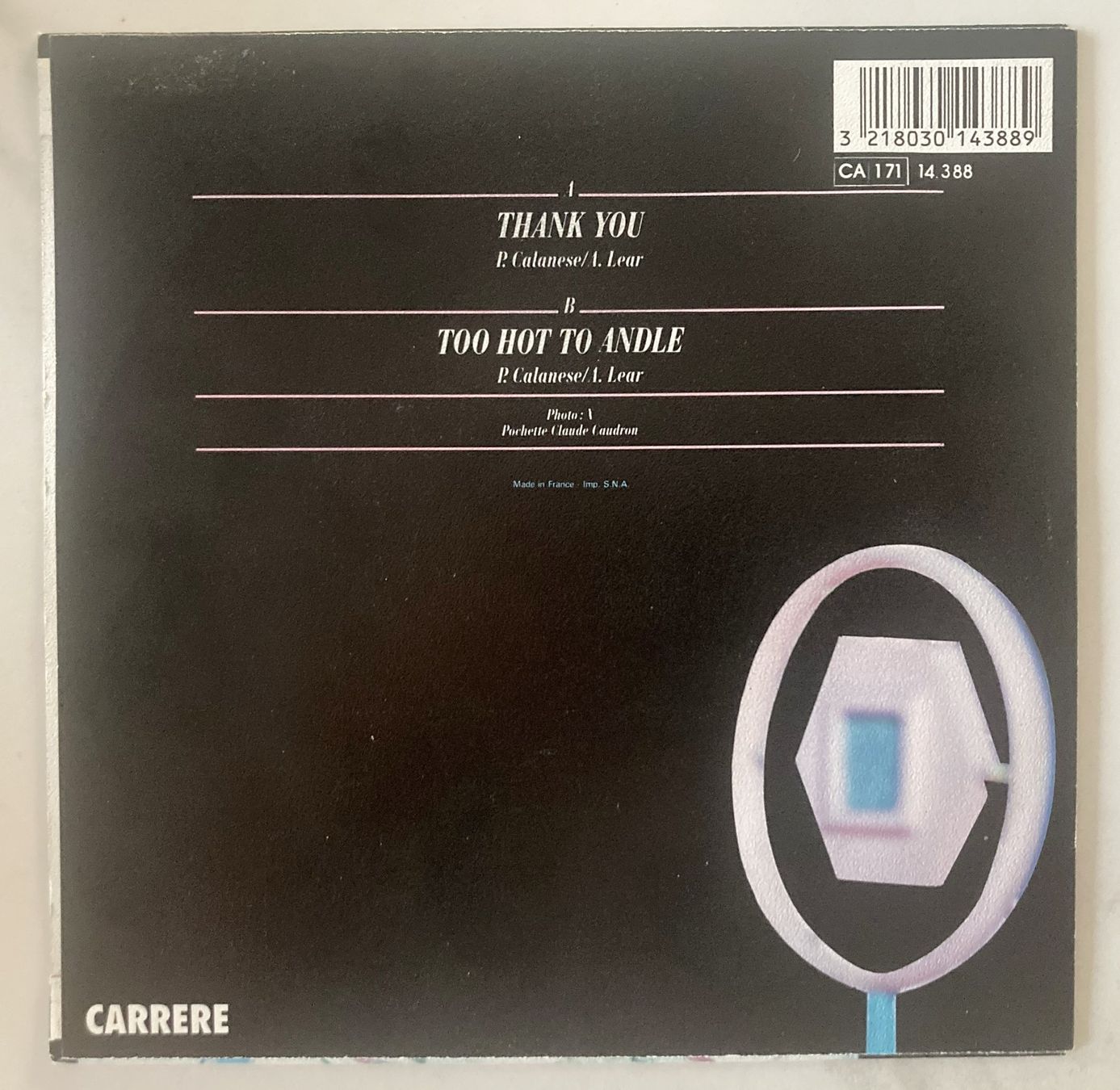 Dischi in vinile: AMANDA LEAR - THANK YOU – Usato da Bottens venduto da hotter-than-hell 1
