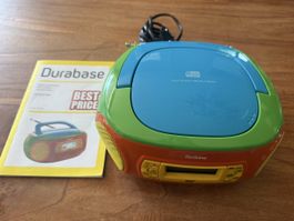 CD-Player mit Kinder-CD-Sammlung