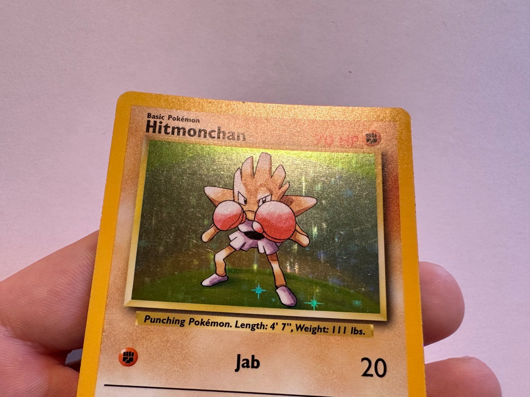 Pokémon Carte collezionabili: Hitmonchan holo Base EN – Usato da Hagendorn venduto da Pokecollectorch 4