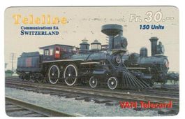 Teleline Telefonkarte Dampflokomotive
