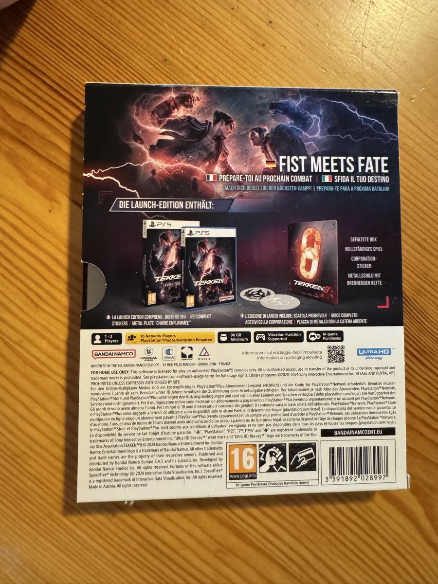 Sony Jeux: Tekken 8, PS5 – D'occasion à Schwerzenbach par nik_bcj2 1