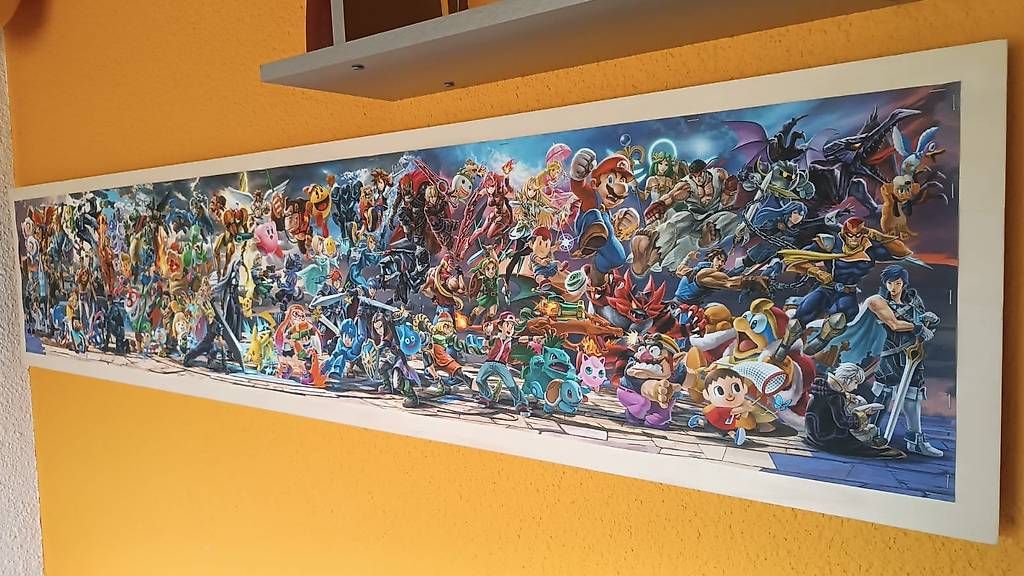 Alle Dekorationen: Fresque smash bros ultimate – Gebraucht aus Fully von Cyrilos