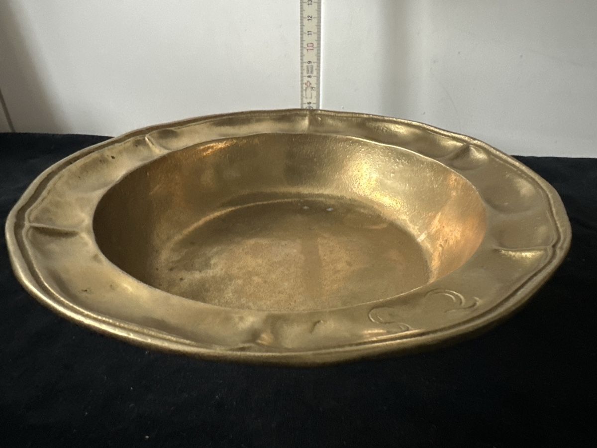 Servierplatten: Antike Messing Schale Schüssel  21cm Durchmesser – Gebraucht aus Zürich von Chaeffeler 4